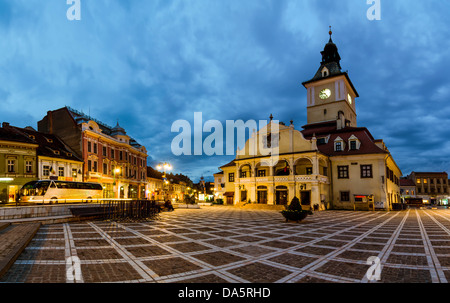 Brasov Council Square, Brasov landmark Stock Photo