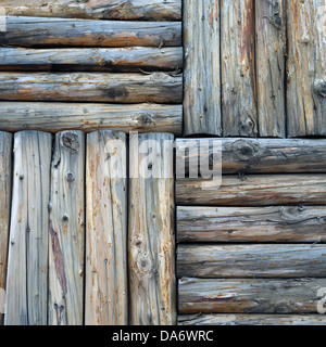 Vector wood plank background Stock Photo