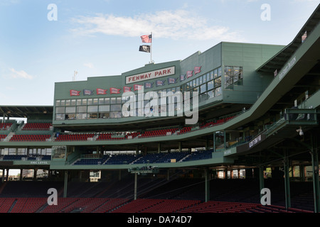 Fenway Park, Boston Massachusetts, home field of the Boston Red Sox Stock Photo