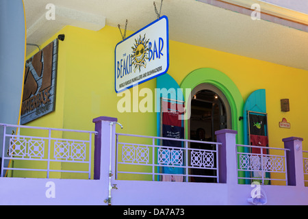 Wharfside Village in Cruz Bay,St. John,United States Virgin Islands,Caribbean Stock Photo