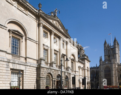 The Guildhall in Bath, Somerset, England built between 1775 and 1778 by Thomas Baldwin Stock Photo