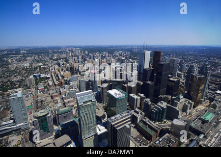 An aerial view of downtown Toronto in Canada Stock Photo - Alamy