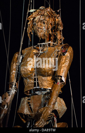 Big giant structure puppet Stock Photo