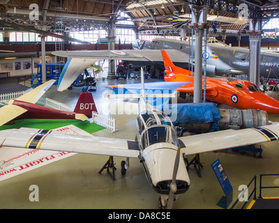 Manchester Museum of Science and industry, MOSI, aviation hall Stock Photo