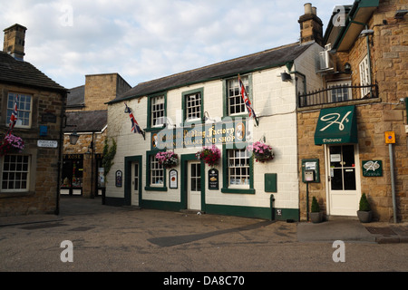 Bakewell Pudding Factory, Pudding Parlour Shop, Derbyshire England. Food outlet Stock Photo