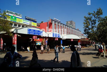 Bangalore Central City Junction Railway Station Bengaluru India Stock Photo