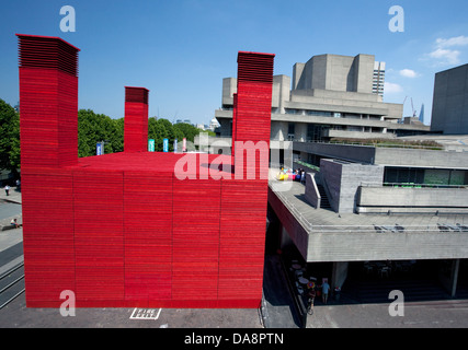 The Shed at the National Theatre, South Bank, London Stock Photo