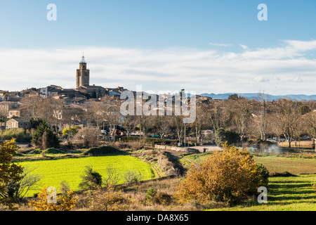 Village of Caux, Hérault, Languedoc-Roussillon, France Stock Photo