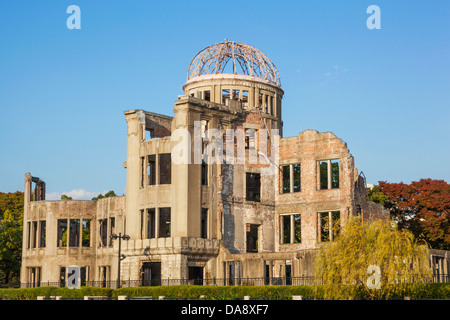 Japan, Kyushu, Hiroshima, Peace Memorial Park, A-Bomb Dome Stock Photo
