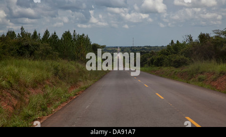 Africa, Uganda, East Africa, black continent, pearl of Africa, Great Rift, street, over-country, journey Stock Photo