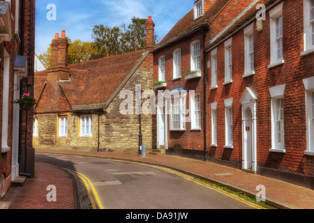 historic centre of Poole, Dorset, United Kingdom Stock Photo