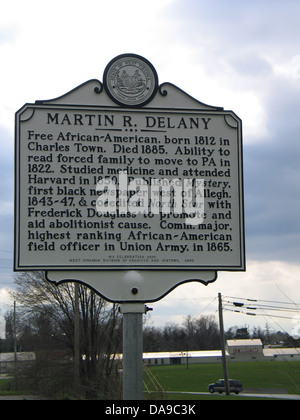 Charles Town West Virginia USA - Martin R Delany Free African American Born 1812 In Charles Town Died Da9c3k