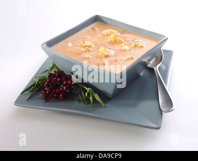 Lobster bisque Stock Photo