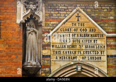 Borough of Camden-St.Alban the martyr church-London Stock Photo