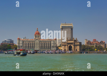 India, South India, Asia, Maharashtra, Mumbai, Bombay, City, Colaba, District, Gateway Of India, South India, Building, Gateway, Stock Photo