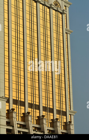 The Galaxy Macau, a complex housing 3 hotels, a casino and a major shopping mall. Stock Photo