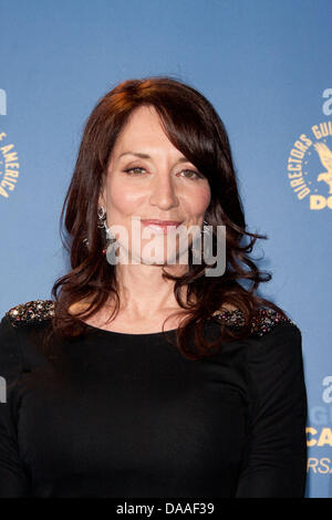Actress Katey Sagal poses for pictures in the press room of the 63rd Annual DGA Awards presented by the Directors Guild of America at the Grand Ballroom of Hollywood & Highland in Los Angeles, USA, 29 January 2011. Photo: Hubert Boesl Stock Photo