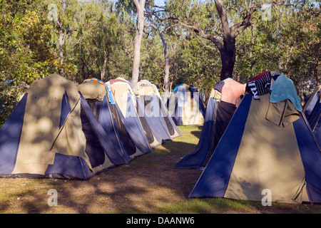 tents in Kakadu National Park 