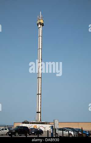 Rhyl skytower shutdown Stock Photo