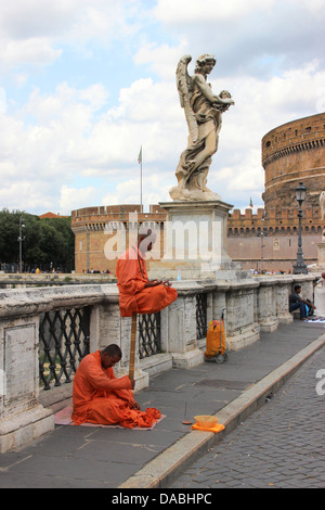 Monk Levitating Stock Photo - Alamy