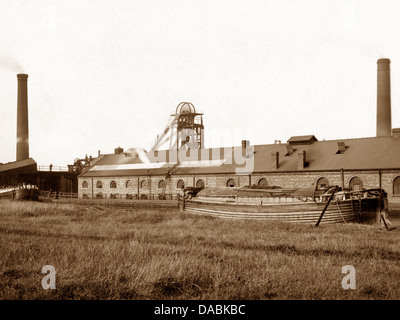 Wath Manvers Main Colliery early 1900s Stock Photo