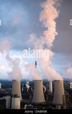 Coal-fired power station Stock Photo