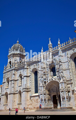 Mosteiro dos Jeronimos, Lisbon, Portugal, South West Europe Stock Photo