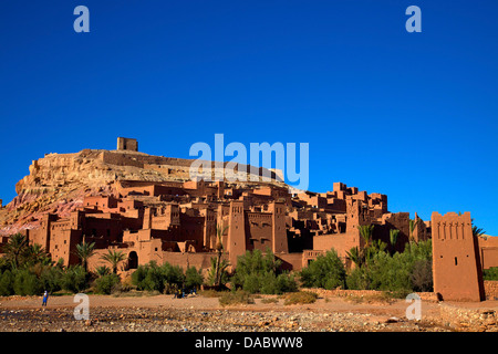 Ait-Benhaddou Kasbah, Morocco, North Africa Stock Photo