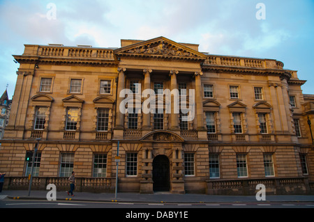 Front facade of the Scottish Government office building at Victoria ...