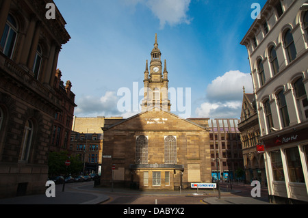 St George's Tron Church along Bath street and Nelson Mandela square central Glasgow Scotland Britain UK Europe Stock Photo