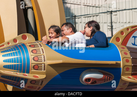 Astro Orbitor ride Tomorrowland Disneyland, Anaheim, California. Stock Photo