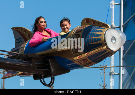 Astro Orbitor ride Tomorrowland Disneyland, Anaheim, California. Stock Photo