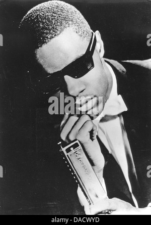 STEVIE WONDER  Promotional photo of US singer-songwriter about 1965 Stock Photo