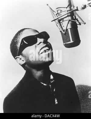 STEVIE WONDER  Promotional photo of US singer-songwriter about 1964 Stock Photo