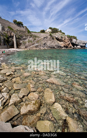 Banyalbufar beach. Mallorca. Spain Stock Photo