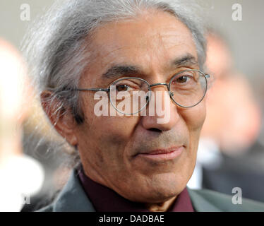 Algerian author Boualem Sansal is seen during the awarding of the Peace Prize of the German Book Trade at St. Paul's Church in Frankfurt Main, Germany, 16 October 2011. Sansal was honored with the Peace Prize of the German Book Trade. He belongs to a small group of intellectuals in Algeria who openly criticize the political and social conditions. The peace prize has been awarded si Stock Photo