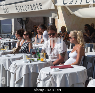 Cafe Canova, Piazza del Popolo, Rome Italy Stock Photo