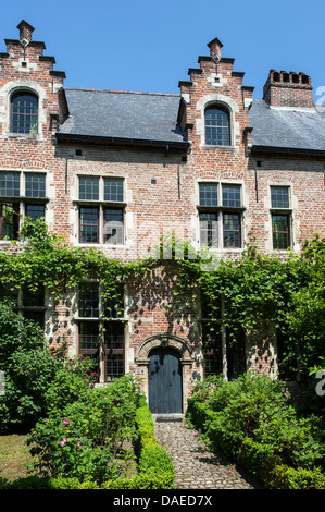 The Grand Béguinage / Great beguinage / Groot begijnhof at Leuven / Louvain, Belgium Stock Photo