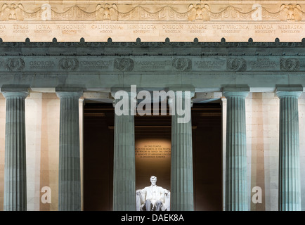 Lincoln Memorial, Washington DC, USA Stock Photo