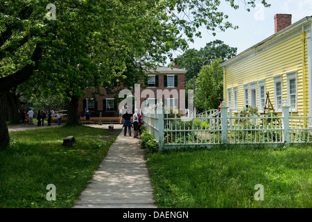 upper canada village, Ontario, Canada Stock Photo