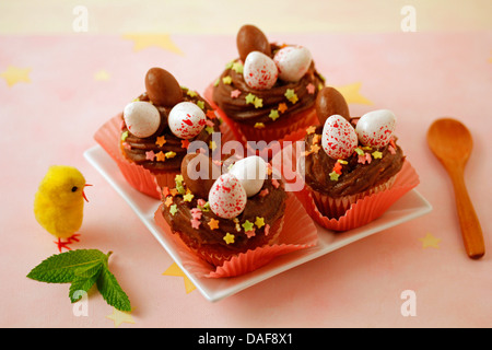 Easter cupcakes. Recipe available, Stock Photo