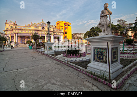 Jain temple. Calcutta, Kolkata, West Bengal, India Stock Photo