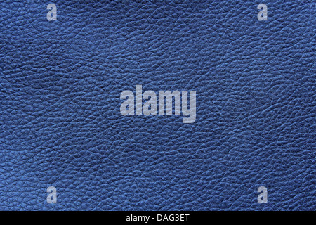 blue leather texture Stock Photo