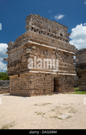 La Iglesia in the Las Monjas complex, Chichen Itza, Mexico Stock Photo