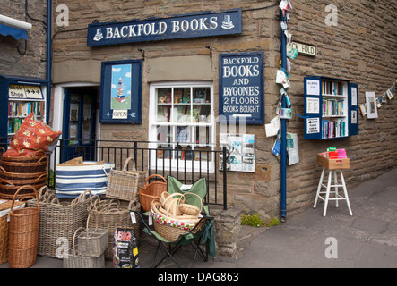 Backfold Books in Hay-on-Wye Powys Wales Stock Photo
