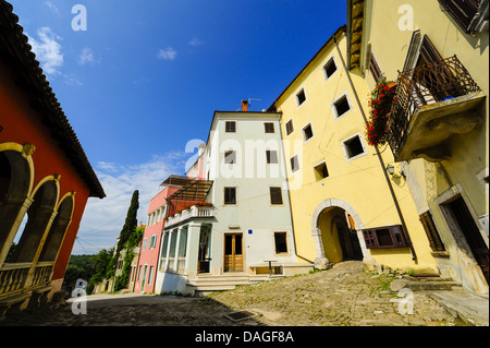 Istria, Croatia, Obertal, Portole, Oprtalj Stock Photo