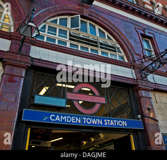 London Underground vintage tile sign tiles point way to trains Turnpike ...