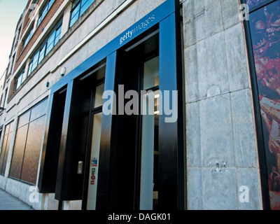 Facade of the London offices of Getty Images, Camden, London, England, United Kingdom Stock Photo