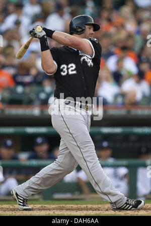 Chicago White Sox' Adam Dunn during a baseball game Thursday, June