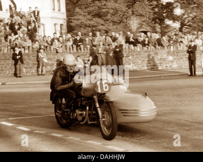 Isle of Man TT possibly 1930s Stock Photo